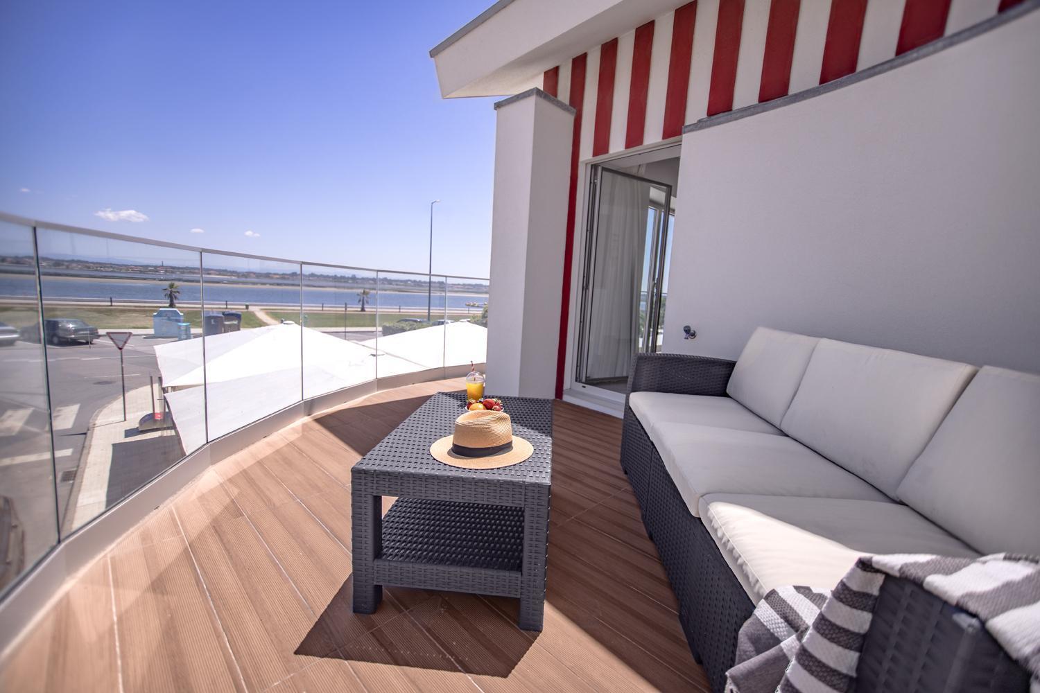 Terrazzos Do Prado - Vista Ria De Aveiro Apartment Costa Nova Bagian luar foto